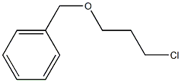 Structural Formula of 1 (Benzyloxy) 3 Chloropropane 